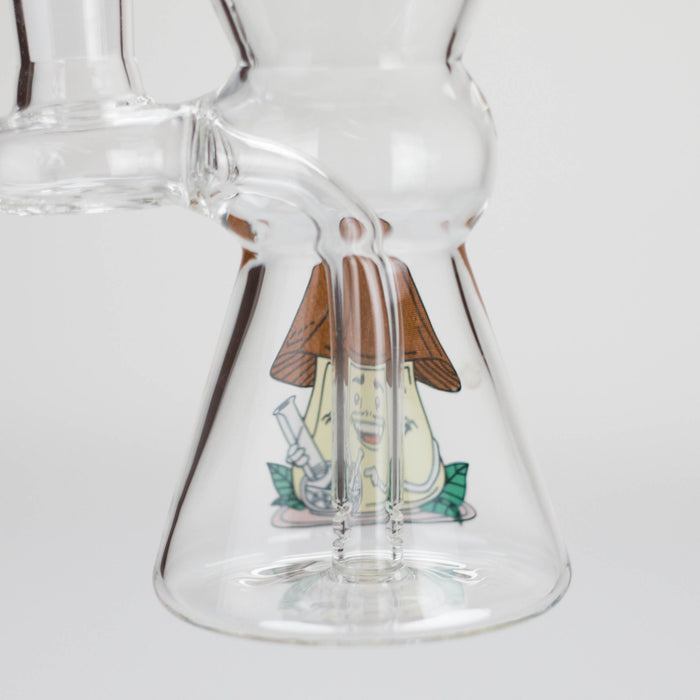 6.5″ Cartoon Print Glass Bong [F230829-4] Glass Bong Canadian Distributor