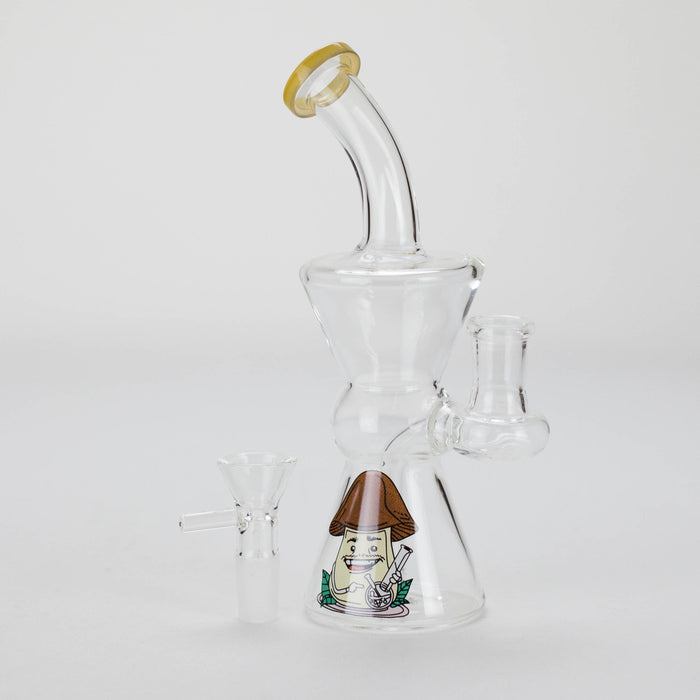 6.5″ Cartoon Print Glass Bong [F230829-4] Glass Bong Canadian Distributor