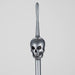 4.7” Stainless Steel Skull Dab Tool [SMKE-104] Cap · Dabber · Insert · Clip · Nail Canadian Distributor