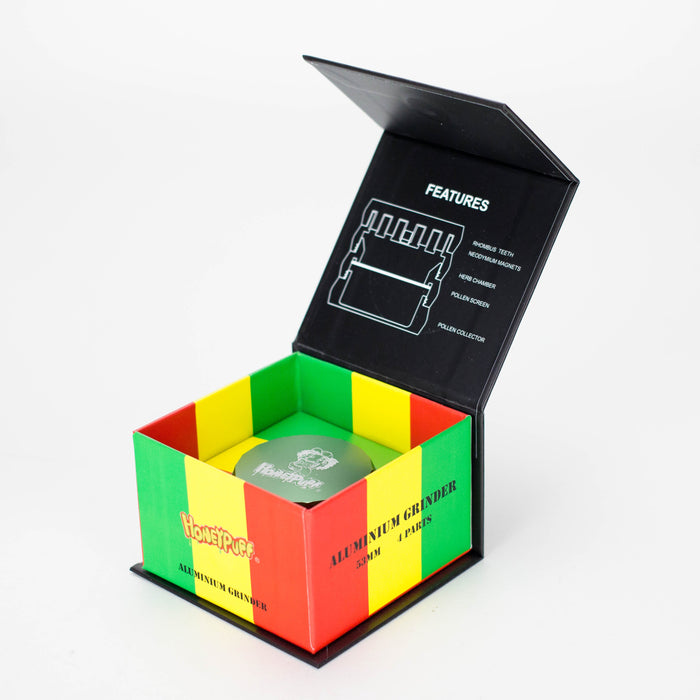 Honey Puff | 4 Parts 53mm Grinder [P1237] Regular Grinder Canadian Distributor