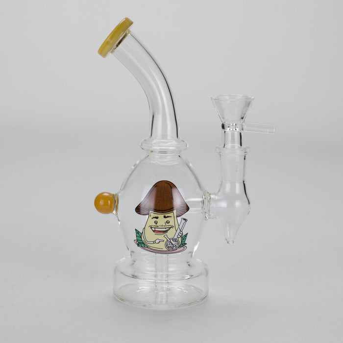 6.5″ Cartoon PrintGlass Bong [F230829-1A] Glass Bong Canadian Distributor
