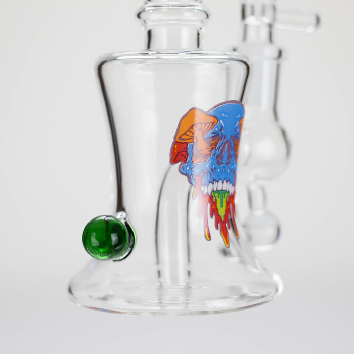 6.5″ Cartoon PrintGlass Bong [F230829-1B] Glass Bong Canadian Distributor