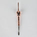 4.7” Stainless Steel Skull Dab Tool [SMKE-104] Cap · Dabber · Insert · Clip · Nail Canadian Distributor Rose Gold