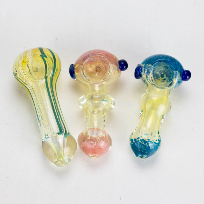 3.5" Glass Pipe Jar – 8 Pack Glass Pipe Bongzie Smokes