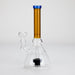 8.5" Stemless Glass Bong with Diffuser – Assorted Colors Glass Bong Bongzie Smokes
