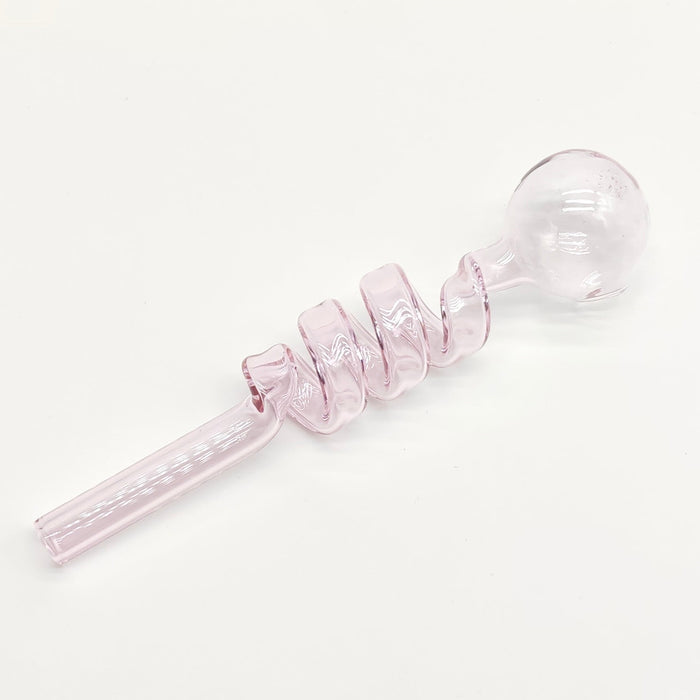 5.5" Spring Colour Oil Burner Pipe [SSP] Oil Burner Super Supplys Inc Pink