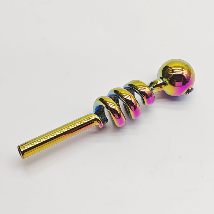 5.5" Spring Colour Oil Burner Pipe [SSP] Oil Burner Super Supplys Inc Rainbow