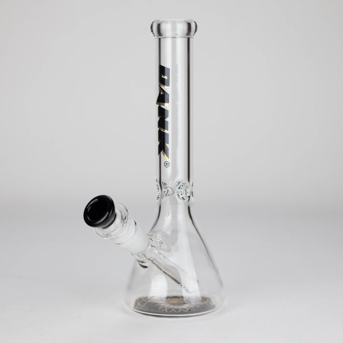 Dank | 10 " Beaker glass water Bong Glass Bong Smoking Cat Distribution Black