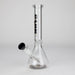 Dank | 10 " Beaker glass water Bong Glass Bong Smoking Cat Distribution Black