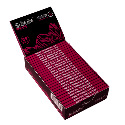 Slimjim | Original 1 1/4th Size Rolling Papers – Box of 25 Packs 1 - 1/4" Size SLIMJIM