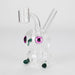 4″ Owl Glass Dab Rig [F20230926-4B] Glass Rig Canadian Distributor Lake Green