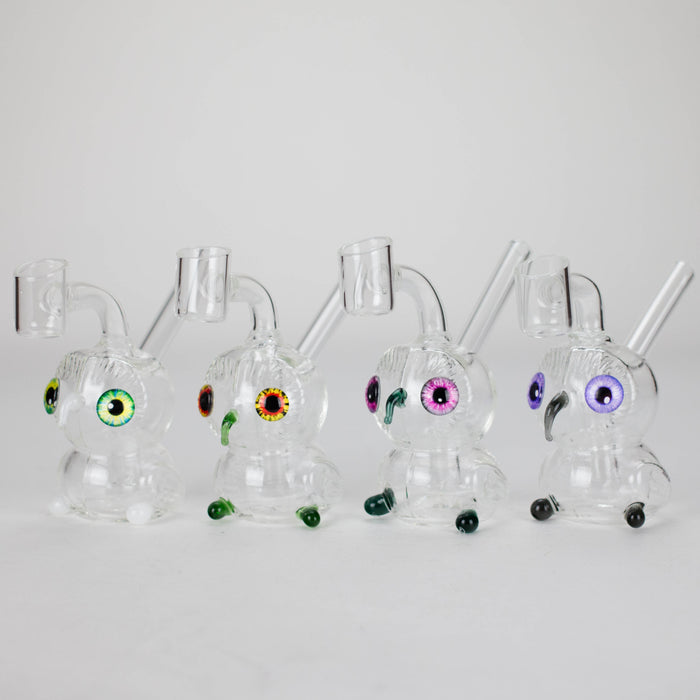 4″ Owl Glass Dab Rig [F20230926-4B] Glass Rig Canadian Distributor