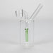 4″ Glass Dab Rig with Banger [G230806-5] Glass Rig Canadian Distributor Green