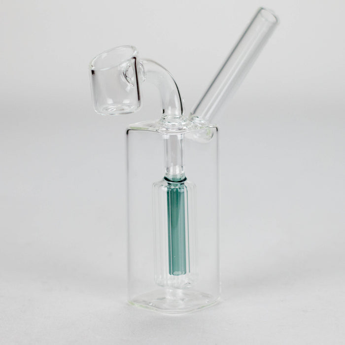 4″ Glass Dab Rig with Banger [G230806-5] Glass Rig Canadian Distributor Lake Green