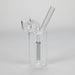 4″ Glass Dab Rig with Banger [G230806-5] Glass Rig Canadian Distributor Gray