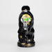 6″ Black Skull Soft Glass Bong [XY008] Glass Bong Canadian Distributor
