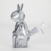 6″ Black Bunny Soft Glass Bong [XD006] Glass Bong Canadian Distributor