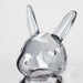 6″ Black Bunny Soft Glass Bong [XD006] Glass Bong Canadian Distributor