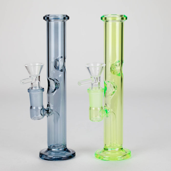 7″ Stemless Straight Tube Glass Bong [WP8074] Glass Bong Canadian Distributor