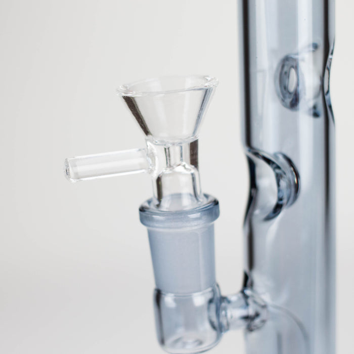 7″ Stemless Straight Tube Glass Bong [WP8074] Glass Bong Canadian Distributor
