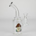 6.5″ Cartoon PrintGlass Bong [F230829-2A] Glass Bong Canadian Distributor Gray (Sticker 1)