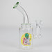 6.5″ Cartoon PrintGlass Bong [F230829-2A] Glass Bong Canadian Distributor Green (Sitcker 3)