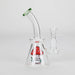 6.5″ Cartoon PrintGlass Bong [F230829-2D] Glass Bong Canadian Distributor Green (Sticker 3)