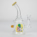 6.5″ Cartoon PrintGlass Bong [F230829-1E] Glass Bong Canadian Distributor Yellow (Sticker 3)
