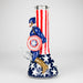 12" Captain Star Glass Bong – 9mm Thick Superhero-Themed Glass Resin · Silicone · Plastic Bong RMG WHOLESALE