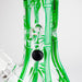 12" Panda & Bamboo Beaker Glass Bong – 7mm Thick with Ice Pinch Glass Bong RMG WHOLESALE
