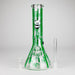 12" Panda & Bamboo Beaker Glass Bong – 7mm Thick with Ice Pinch Glass Bong RMG WHOLESALE
