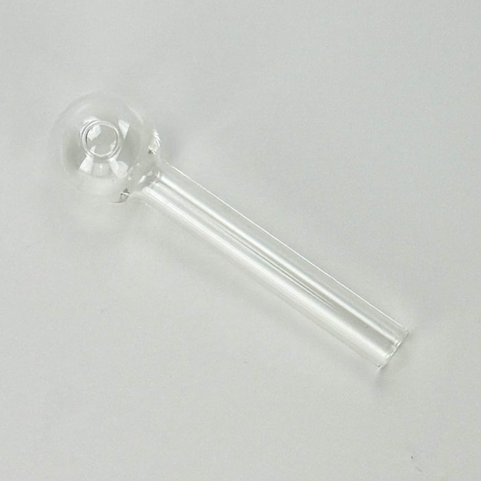 High Quality Glass Oil Burner – Clear (4", 6", 8", 12") Oil Burner RMG WHOLESALE 4" (8 pieces)