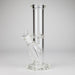 12" Cylindrical Clear Water Pipe – Straight Tube Bong | 9mm Thick Glass Bong RMG WHOLESALE