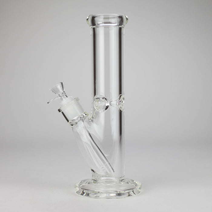12" Cylindrical Clear Water Pipe – Straight Tube Bong | 9mm Thick Glass Bong RMG WHOLESALE