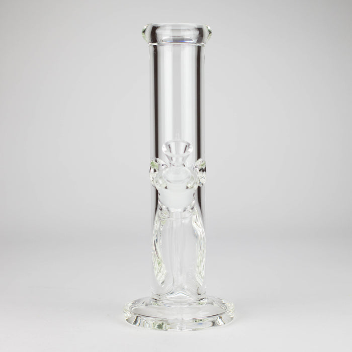 12" Cylindrical Clear Water Pipe – Straight Tube Bong | 9mm Thick Glass Bong RMG WHOLESALE
