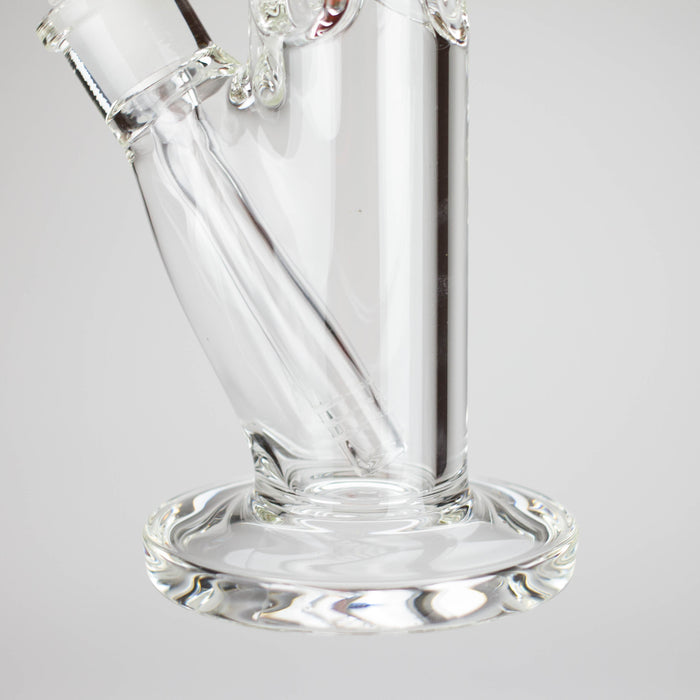 12" Cylindrical Clear Water Pipe – Straight Tube Bong | 9mm Thick Glass Bong RMG WHOLESALE