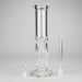 12" Cylindrical Clear Water Pipe – Straight Tube Bong | 9mm Thick Glass Bong RMG WHOLESALE