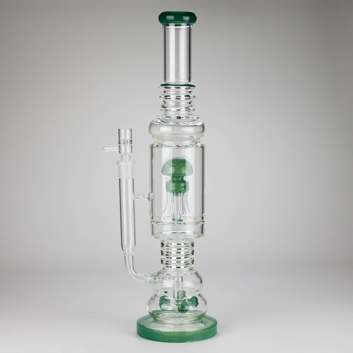 18" Heavy-Duty Sour Button Water Pipe Glass Bong RMG WHOLESALE