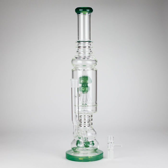 18" Heavy-Duty Sour Button Water Pipe Glass Bong RMG WHOLESALE