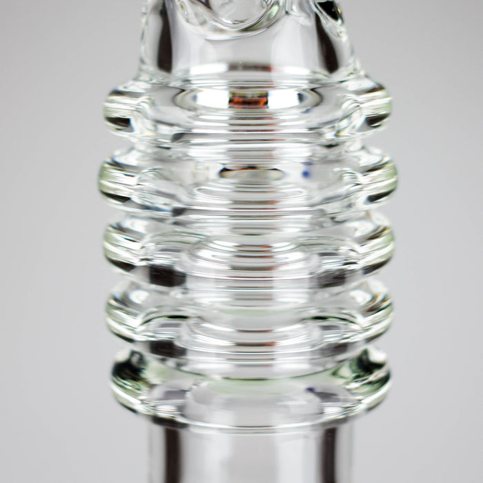 17" Ring Style Beaker Glass Bong – Spiral Neck | Ice Catcher | 14mm Bowl Joint Glass Bong RMG WHOLESALE