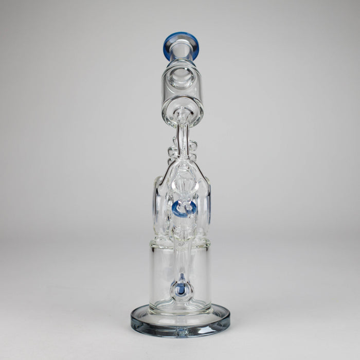 13" Telescope Coil Button Recycler Bong Glass Bong RMG WHOLESALE