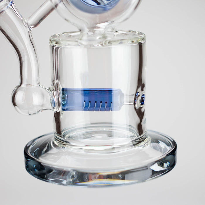 13" Telescope Coil Button Recycler Bong Glass Bong RMG WHOLESALE