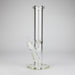 15" Cylindrical Clear Glass Water Pipe – 7mm Thick with Ice Catcher Straight Tube Bong with Wide Base & Deep Bowl Glass Bong RMG WHOLESALE