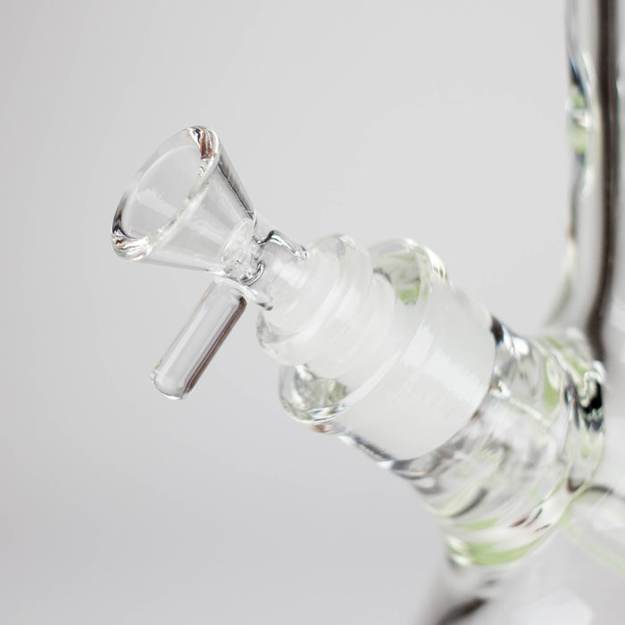 12" Classic Rim Beaker Bong – 9mm Thick Glass with 14mm Bowl Joint Glass Bong RMG WHOLESALE