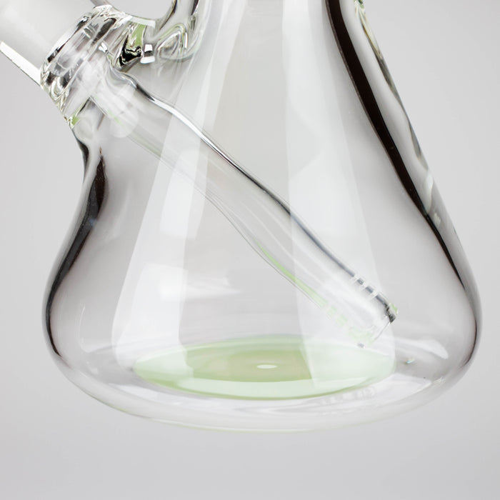 12" Classic Rim Beaker Bong – 9mm Thick Glass with 14mm Bowl Joint Glass Bong RMG WHOLESALE