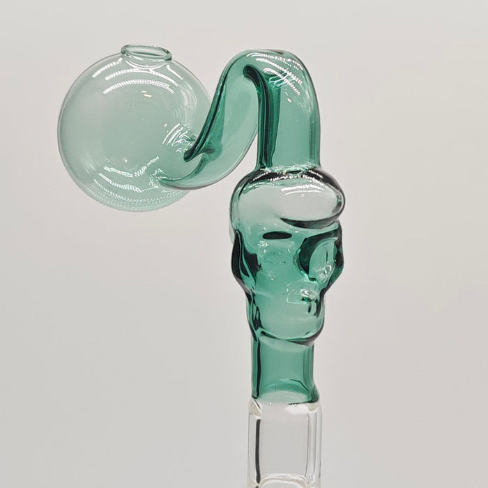 Colorful Skull Oil Burner Pipe Bowl Banger · Oil Burner Super Supplys Inc Lake Green