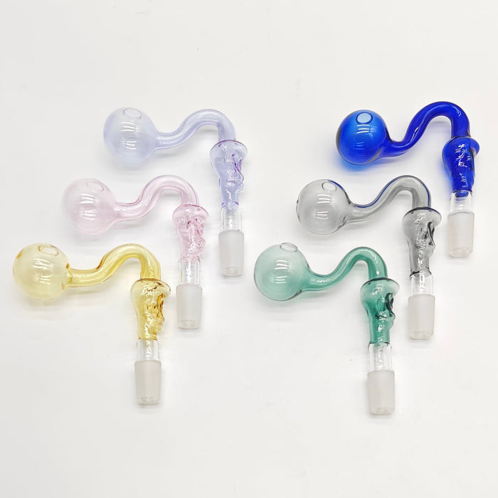 Colorful Skull Oil Burner Pipe Bowl Banger · Oil Burner Super Supplys Inc