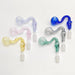 Colorful Skull Oil Burner Pipe Bowl Banger · Oil Burner Super Supplys Inc