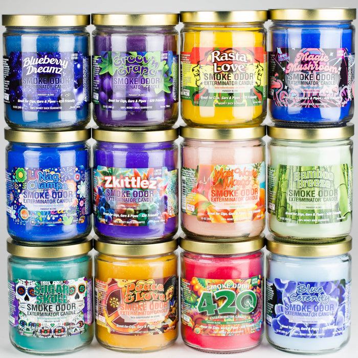 Smoke Odor | Candles Odor Eliminator 13oz Candle Smoking Cat Distribution