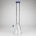 NG | 18 inch 7mm Beaker [GX006A-7] Glass Bong High-End Brands Glass VIOLET